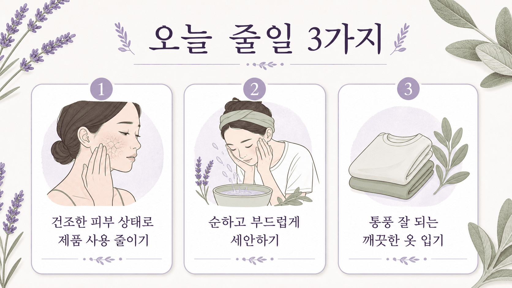 겨드랑이 땀 냄새 날 때 오늘 줄일 3가지 행동 이미지