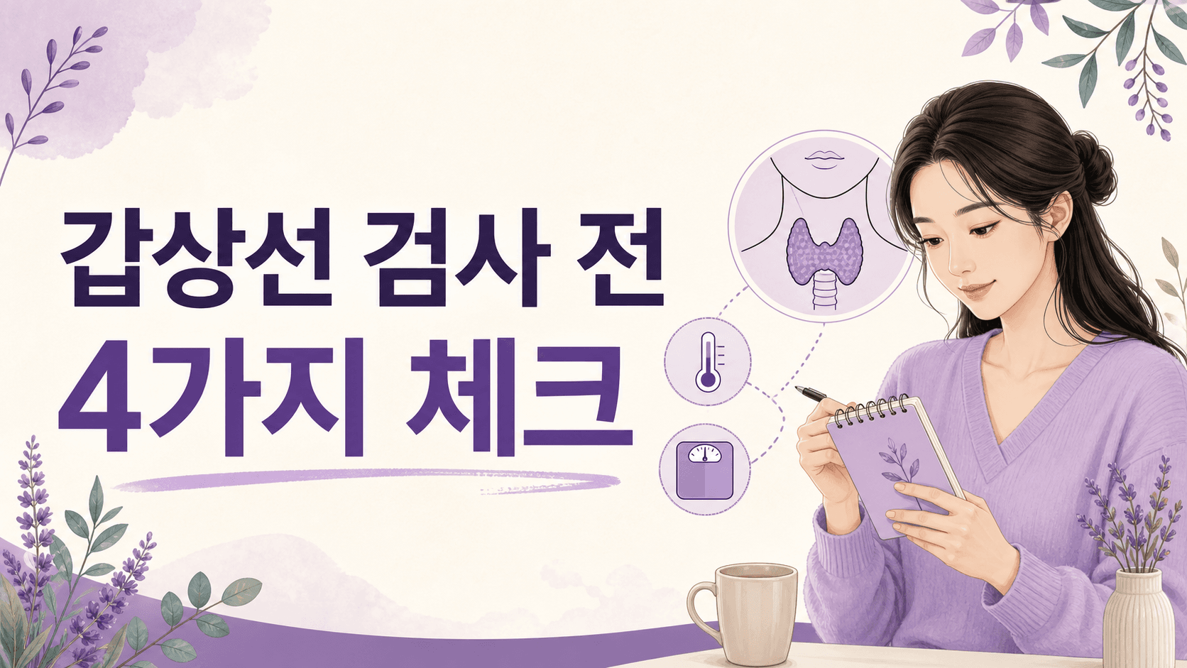 갑상선 검사 받아야 할까, 상담 전 4가지 기준부터 보세요 대표 이미지