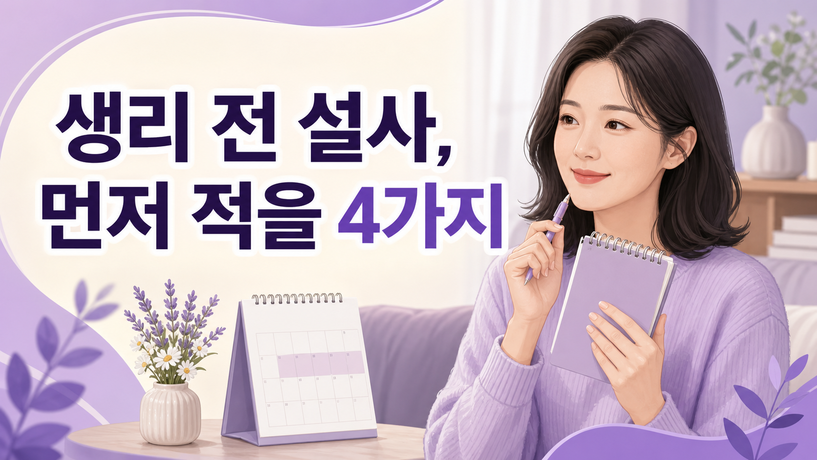 생리 전 설사, 기다려도 되는 때와 상담을 앞당길 때 대표 이미지