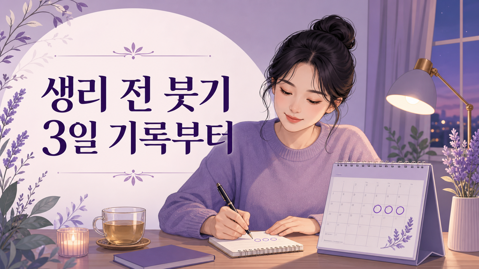 생리 전 붓기, 3일 기록으로 패턴부터 구분하세요 대표 이미지